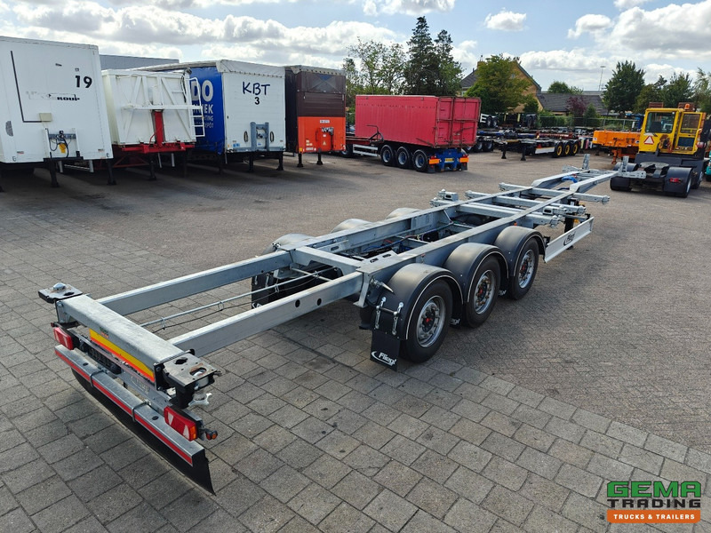 Fliegl SDS01 3-Assen SAF - LiftAs - Schijfremmen - Alle Aansluitingen - Gegalvaniseerd - Kop/KontSchuiver - Ongebruikt! - Semi-remorque porte-conteneur/ Caisse mobile: photos 1 Fliegl SDS01 3-Assen SAF - LiftAs - Schijfremmen - Alle Aansluitingen - Gegalvaniseerd - Kop/KontSchuiver - Ongebruikt! - Semi-remorque porte-conteneur/ Caisse mobile: photos 1