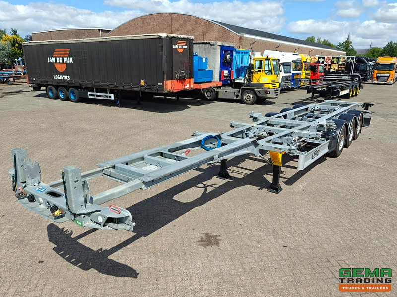 Fliegl SDS01 3-Assen SAF - LiftAs - Schijfremmen - Alle Aansluitingen - Gegalvaniseerd - Kop/KontSchuiver - Ongebruikt! - Semi-remorque porte-conteneur/ Caisse mobile: photos 1 Fliegl SDS01 3-Assen SAF - LiftAs - Schijfremmen - Alle Aansluitingen - Gegalvaniseerd - Kop/KontSchuiver - Ongebruikt! - Semi-remorque porte-conteneur/ Caisse mobile: photos 1