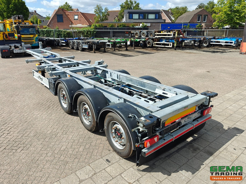 Fliegl SDS01 3-Assen SAF - LiftAs - Schijfremmen - Alle Aansluitingen - Gegalvaniseerd - Kop/KontSchuiver - Ongebruikt! - Semi-remorque porte-conteneur/ Caisse mobile: photos 3 Fliegl SDS01 3-Assen SAF - LiftAs - Schijfremmen - Alle Aansluitingen - Gegalvaniseerd - Kop/KontSchuiver - Ongebruikt! - Semi-remorque porte-conteneur/ Caisse mobile: photos 3
