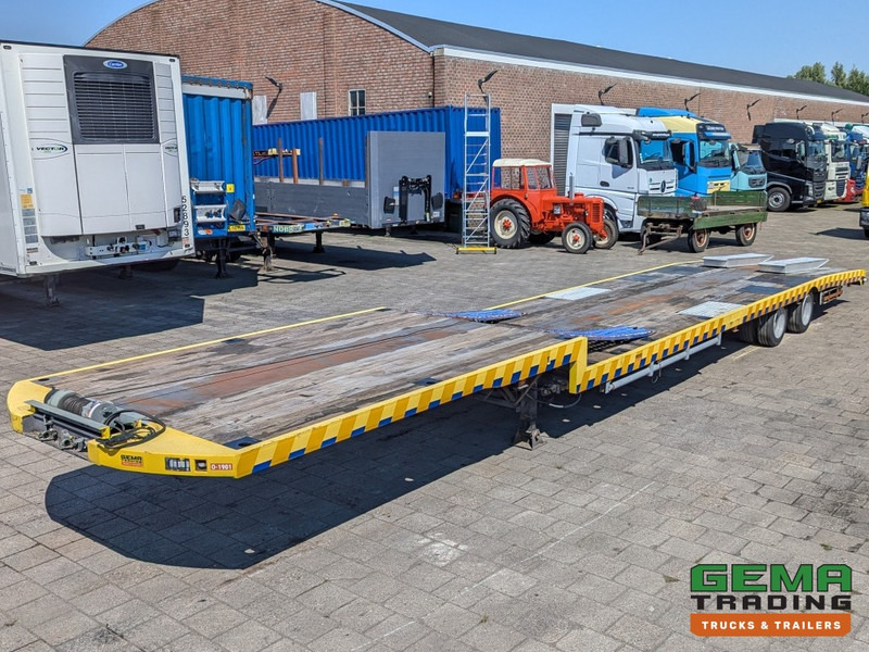 Semi-remorque surbaissé Jumbo T0120 DUE SemiDieplader - 2-Assen BPW  - Uitschuifbaar - Wielkuipen - Lier 2500KG - 80CM: photos 11
