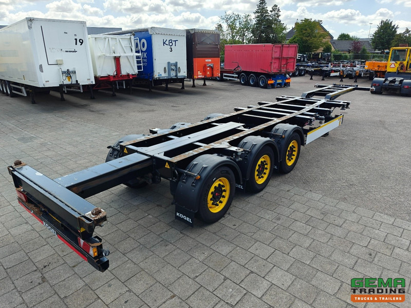 Kögel PORT 40 SIMPLEX 20 3-Assen SAF - Schijfremmen - 2x20FT/30FT/40FT - Achterschuiver - Semi-remorque porte-conteneur/ Caisse mobile: photos 2 Kögel PORT 40 SIMPLEX 20 3-Assen SAF - Schijfremmen - 2x20FT/30FT/40FT - Achterschuiver - Semi-remorque porte-conteneur/ Caisse mobile: photos 2