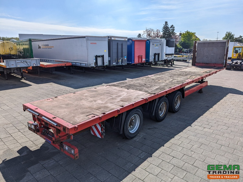 Krone SD 3-Assen BPW - OpenLaadbak - StuurAs - Twistlocks - KooiAap - 01/2026APK - Semi-remorque plateau: photos 1 Krone SD 3-Assen BPW - OpenLaadbak - StuurAs - Twistlocks - KooiAap - 01/2026APK - Semi-remorque plateau: photos 1