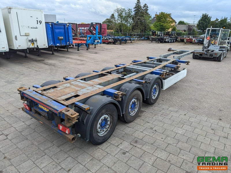 Krone SDC 27 3-Assen SAF - Lift as - Schijfremmen - Achterschuiver - 20 2x20FT/30/40FT - Semi-remorque porte-conteneur/ Caisse mobile: photos 4 Krone SDC 27 3-Assen SAF - Lift as - Schijfremmen - Achterschuiver - 20 2x20FT/30/40FT - Semi-remorque porte-conteneur/ Caisse mobile: photos 4