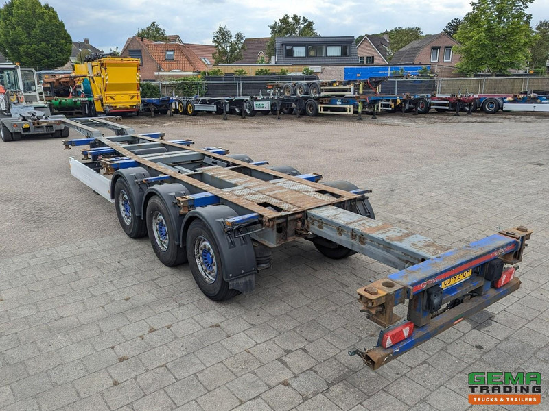 Krone SDC 27 3-Assen SAF - Lift as - Schijfremmen - Achterschuiver - 20 2x20FT/30/40FT - Semi-remorque porte-conteneur/ Caisse mobile: photos 5 Krone SDC 27 3-Assen SAF - Lift as - Schijfremmen - Achterschuiver - 20 2x20FT/30/40FT - Semi-remorque porte-conteneur/ Caisse mobile: photos 5