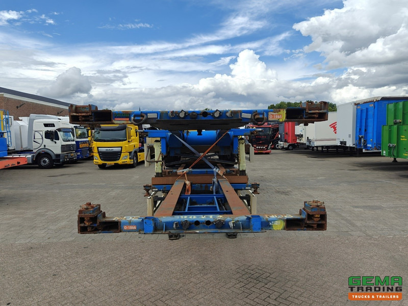 Krone SDC 27 3-assen BPW - DrumBrakes - 4700KG - 2x 20FT 1x 30FT 1x40FT - Pakket van 2 - Semi-remorque porte-conteneur/ Caisse mobile: photos 5 Krone SDC 27 3-assen BPW - DrumBrakes - 4700KG - 2x 20FT 1x 30FT 1x40FT - Pakket van 2 - Semi-remorque porte-conteneur/ Caisse mobile: photos 5