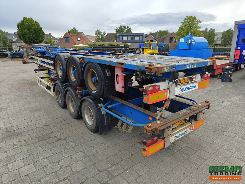 Krone SDC 27 3-assen BPW - DrumBrakes - 4700KG - 2x 20FT 1x 30FT 1x40FT - Pakket van 2 - Semi-remorque porte-conteneur/ Caisse mobile: photos 3 Krone SDC 27 3-assen BPW - DrumBrakes - 4700KG - 2x 20FT 1x 30FT 1x40FT - Pakket van 2 - Semi-remorque porte-conteneur/ Caisse mobile: photos 3