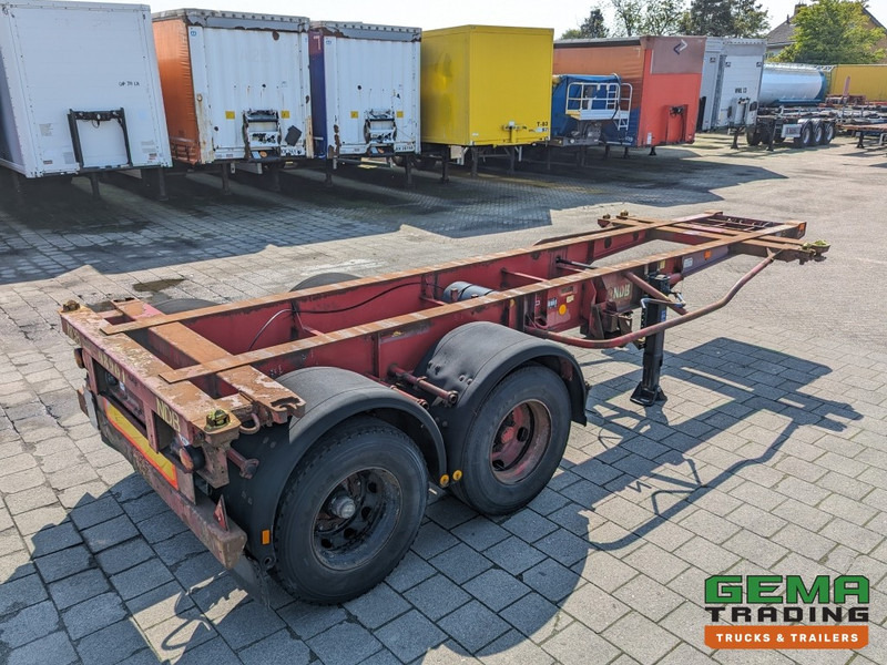 Krone SZC 20FT 2-Assen ROR - STEEL Suspension - DOUBLE tires - DrumBrakes (O1869) - Semi-remorque porte-conteneur/ Caisse mobile: photos 4 Krone SZC 20FT 2-Assen ROR - STEEL Suspension - DOUBLE tires - DrumBrakes (O1869) - Semi-remorque porte-conteneur/ Caisse mobile: photos 4