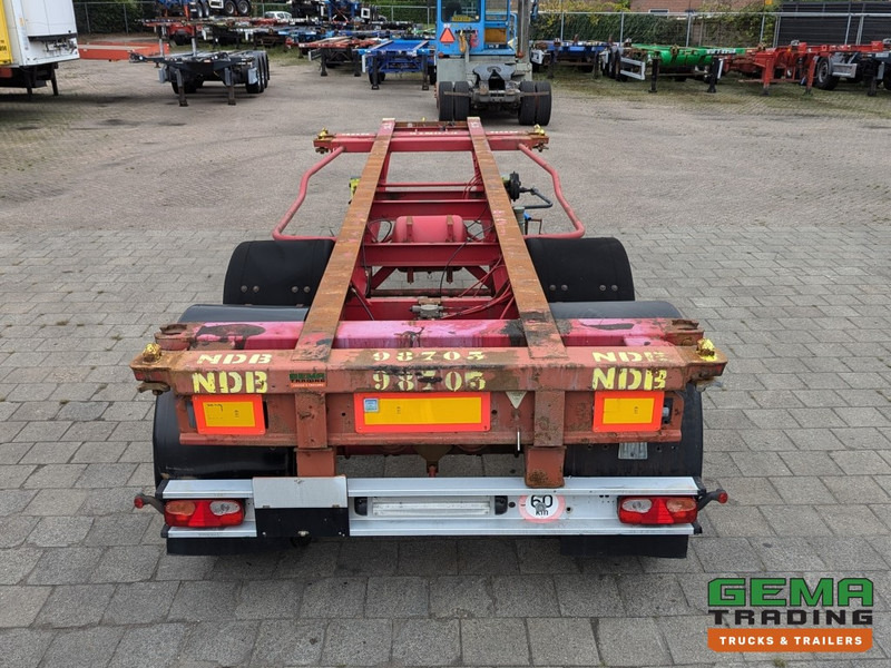 Krone SZC 20FT 2-Assen ROR - STEEL Suspension - DOUBLE tires - DrumBrakes (O1916) - Semi-remorque porte-conteneur/ Caisse mobile: photos 5 Krone SZC 20FT 2-Assen ROR - STEEL Suspension - DOUBLE tires - DrumBrakes (O1916) - Semi-remorque porte-conteneur/ Caisse mobile: photos 5