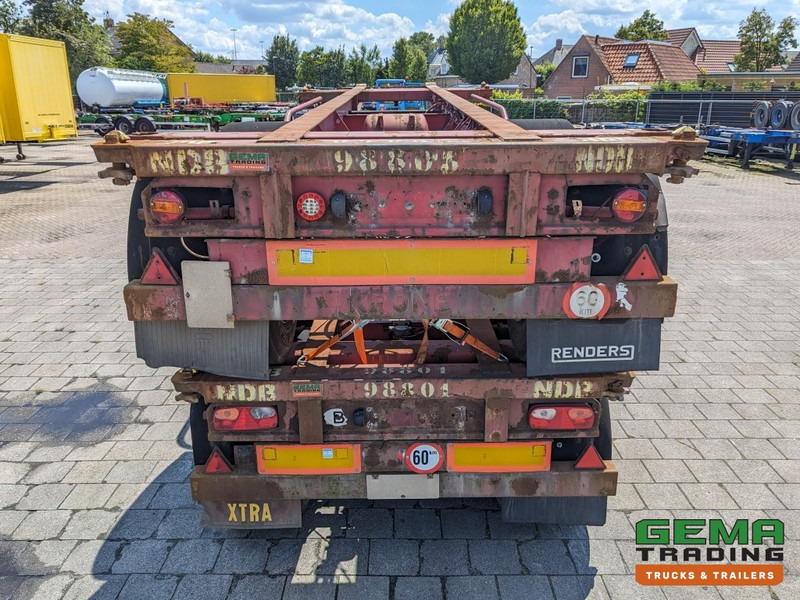 Krone SZC 20FT 2-Assen ROR - STEEL Suspension - DOUBLE tires - DrumBrakes - Package of 2 (O1917) - Semi-remorque porte-conteneur/ Caisse mobile: photos 5 Krone SZC 20FT 2-Assen ROR - STEEL Suspension - DOUBLE tires - DrumBrakes - Package of 2 (O1917) - Semi-remorque porte-conteneur/ Caisse mobile: photos 5