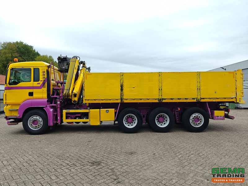 Camion benne, Camion grue MAN TGS 35.440 8x4/4 Dagcabine Euro5 - Hymatec Kipper + Hiab 166 ES-4 Pro - Alcoa - 02/2026 APK: photos 17