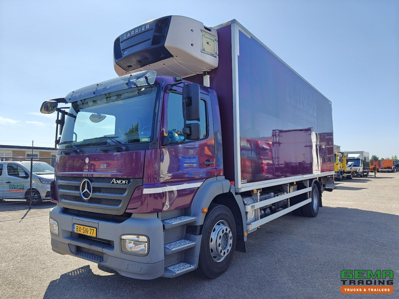 Mercedes-Benz AXOR 1824 L 4x2 Dagcab Euro5 - Koel-Vriesbak 7.5M - Carrier Supra 950MT + Laadklep 2000KG - Zijdeuren - Camion frigorifique: photos 1 Mercedes-Benz AXOR 1824 L 4x2 Dagcab Euro5 - Koel-Vriesbak 7.5M - Carrier Supra 950MT + Laadklep 2000KG - Zijdeuren - Camion frigorifique: photos 1