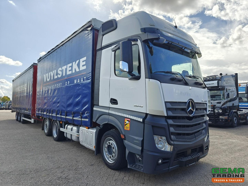Mercedes-Benz Actros 2645 6x2 Gigaspace Euro6 + 3Axle Trailer - 115m³ VolumeCombi - Dubbele Tanks - Moffet Aansluiting - HH Vloer - SMARTTacho V2 - Camion fourgon: photos 4 Mercedes-Benz Actros 2645 6x2 Gigaspace Euro6 + 3Axle Trailer - 115m³ VolumeCombi - Dubbele Tanks - Moffet Aansluiting - HH Vloer - SMARTTacho V2 - Camion fourgon: photos 4