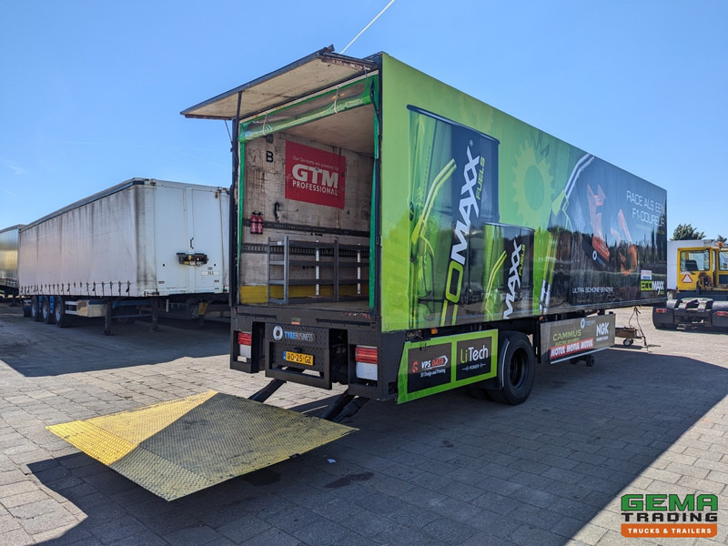 Netam-Fruehauf ONCRK 20 110 1-As SAF - CITY - Geslotenbak 10.45m - Kabel gestuurd - Laadklep 1500kg - Semi-remorque fourgon: photos 1 Netam-Fruehauf ONCRK 20 110 1-As SAF - CITY - Geslotenbak 10.45m - Kabel gestuurd - Laadklep 1500kg - Semi-remorque fourgon: photos 1