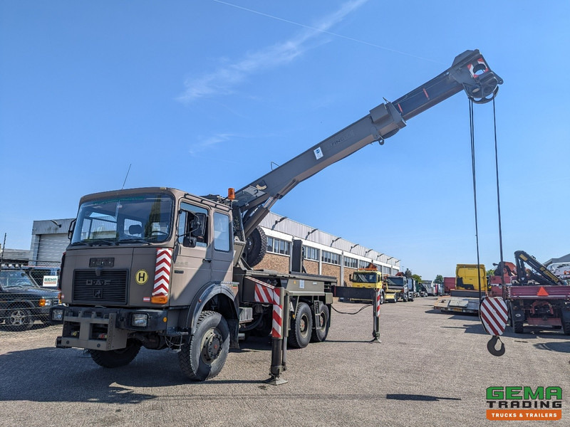 OAF 32.281 6x6 - WSK - Palfinger PK30000T - Naafreductie - 2 Lieren - 59.000KM - Nieuwstaat - Remorqueuse: photos 3 OAF 32.281 6x6 - WSK - Palfinger PK30000T - Naafreductie - 2 Lieren - 59.000KM - Nieuwstaat - Remorqueuse: photos 3