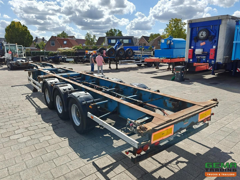 Pacton T3-007 3-Assen SAF - Trommelremmen - Lift As - Vast - Alle Aansluitingen - 4700KG - Semi-remorque porte-conteneur/ Caisse mobile: photos 3 Pacton T3-007 3-Assen SAF - Trommelremmen - Lift As - Vast - Alle Aansluitingen - 4700KG - Semi-remorque porte-conteneur/ Caisse mobile: photos 3