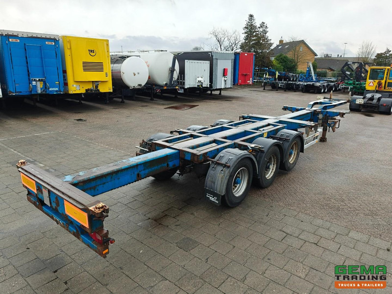 Pacton T3-010 3-Assen BPW - MULTI - Trommelremmen - LiftAs - 3x Uitschuifbaar - 11/2026 APK - Semi-remorque porte-conteneur/ Caisse mobile: photos 2 Pacton T3-010 3-Assen BPW - MULTI - Trommelremmen - LiftAs - 3x Uitschuifbaar - 11/2026 APK - Semi-remorque porte-conteneur/ Caisse mobile: photos 2