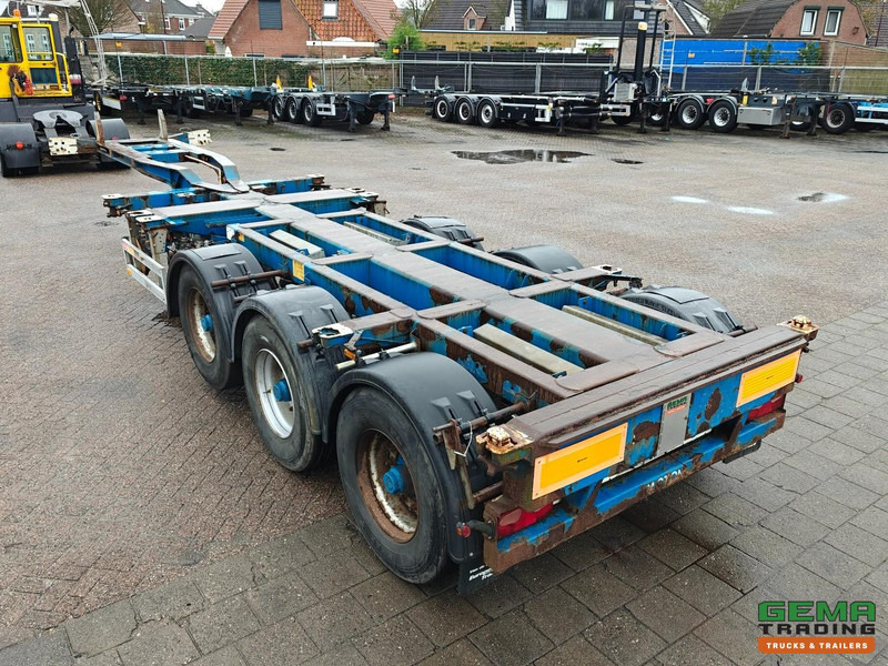 Pacton T3-010 3-Assen BPW - MULTI - Trommelremmen - LiftAs - 3x Uitschuifbaar - 11/2026 APK - Semi-remorque porte-conteneur/ Caisse mobile: photos 4 Pacton T3-010 3-Assen BPW - MULTI - Trommelremmen - LiftAs - 3x Uitschuifbaar - 11/2026 APK - Semi-remorque porte-conteneur/ Caisse mobile: photos 4