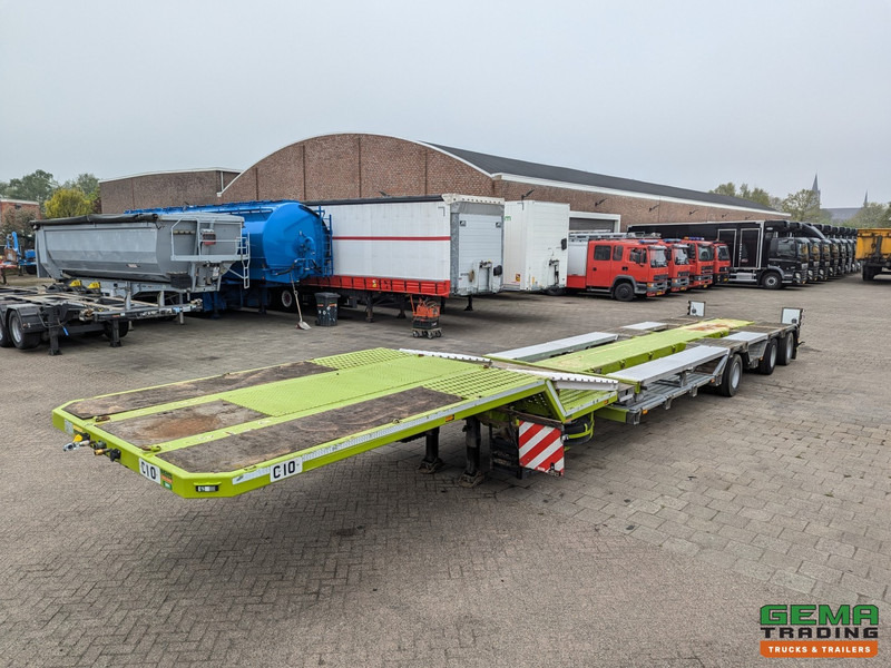 RECKER SANH TIEFLADER SPEZIAL Dieplader - 3-StuurAssen - Afstandbediening - Uitschuifbaar - HydraulischVerbreedbaar - Wielkuipen - ZZ kenteken - Semi-remorque surbaissé: photos 5 RECKER SANH TIEFLADER SPEZIAL Dieplader - 3-StuurAssen - Afstandbediening - Uitschuifbaar - HydraulischVerbreedbaar - Wielkuipen - ZZ kenteken - Semi-remorque surbaissé: photos 5