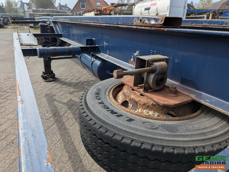 Semi-remorque porte-conteneur/ Caisse mobile Renders RMOC 12 27CC 3-Assen BPW - Dubbellucht - Trommelremmen - 40FT - Schotelhoogte 105cm: photos 9