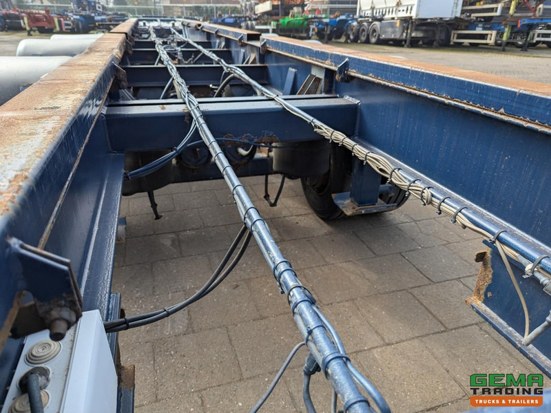 Semi-remorque porte-conteneur/ Caisse mobile Renders RMOC 12 27CC 3-Assen BPW - Dubbellucht - Trommelremmen - 40FT - Schotelhoogte 105cm: photos 11