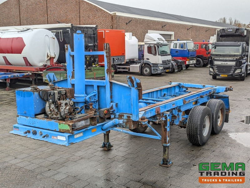 Renders ROC 12-20CK 2-Assen BPW 20FT Kiepchassis - Hatz Dieselmotor - Trommelremmen - Luchtvering (O2086) - Semi-remorque porte-conteneur/ Caisse mobile: photos 1 Renders ROC 12-20CK 2-Assen BPW 20FT Kiepchassis - Hatz Dieselmotor - Trommelremmen - Luchtvering (O2086) - Semi-remorque porte-conteneur/ Caisse mobile: photos 1