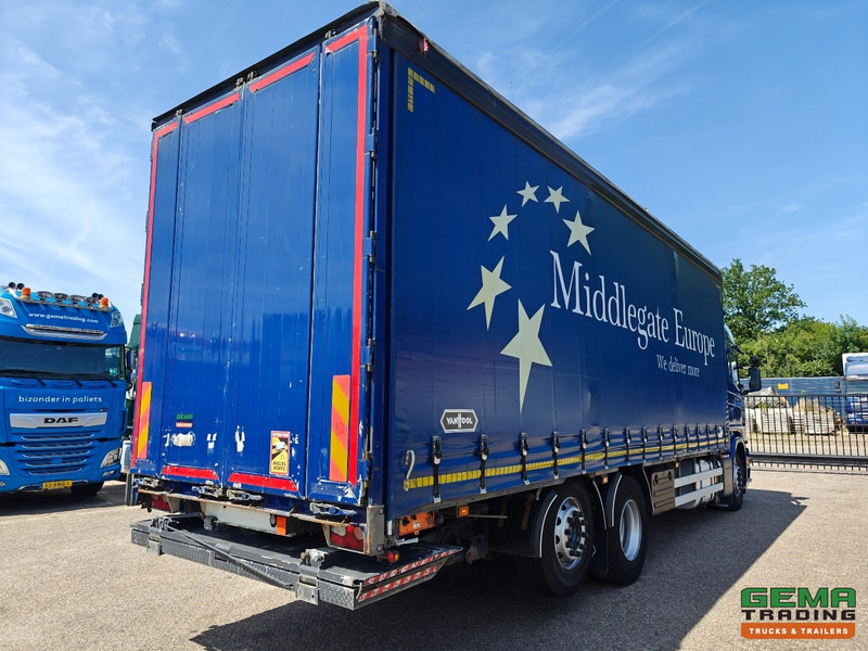 Scania G410 6x2/4 Streamline Euro6 - Retarder - Schuifzeilenbak 8.2M + Laadklep 1500kg - Smart Tacho V2 - Camion à rideaux coulissants: photos 4 Scania G410 6x2/4 Streamline Euro6 - Retarder - Schuifzeilenbak 8.2M + Laadklep 1500kg - Smart Tacho V2 - Camion à rideaux coulissants: photos 4