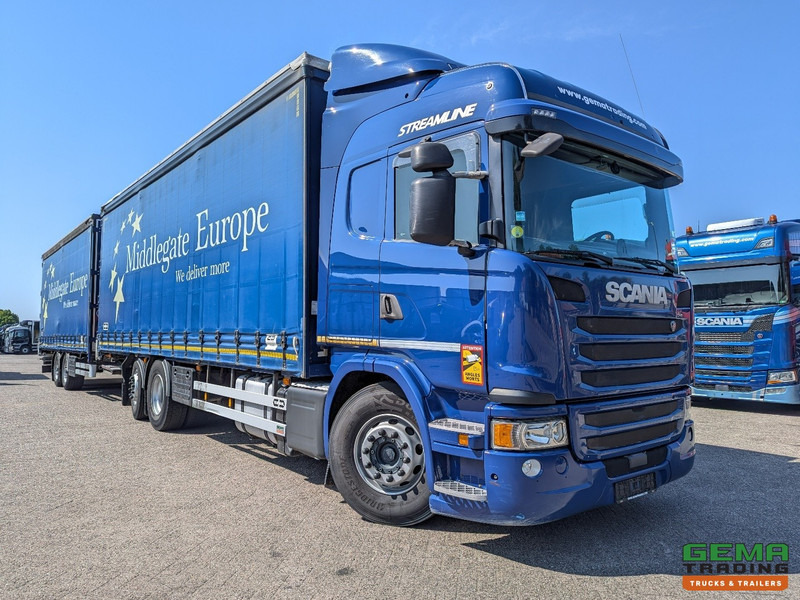 Scania G410 6x2/4 Streamline Euro6 - Retarder + Van Hool 2-Assige Aanhanger - SchuifzeilenCombi - SmartTachoV2 - Camion fourgon: photos 2 Scania G410 6x2/4 Streamline Euro6 - Retarder + Van Hool 2-Assige Aanhanger - SchuifzeilenCombi - SmartTachoV2 - Camion fourgon: photos 2