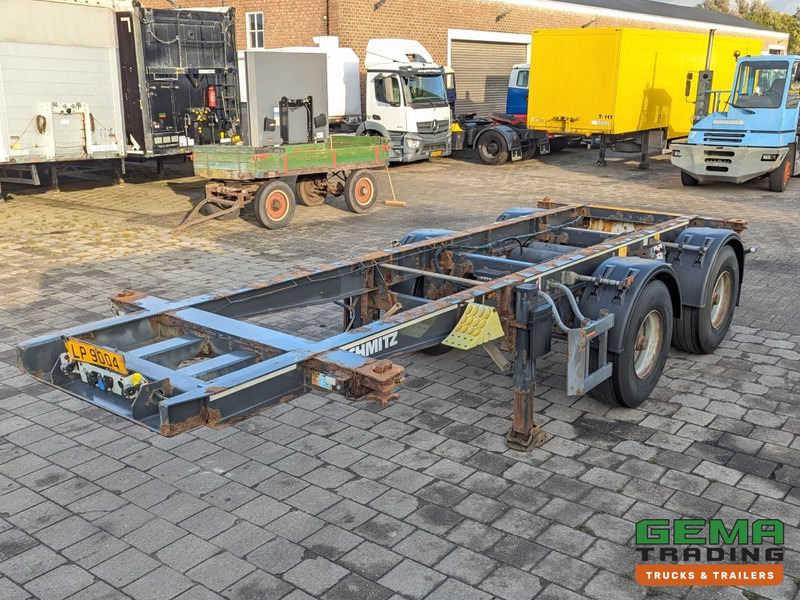 Schmitz Cargobull SCF 20 2-Assen BPW DrumBrakes - 20FT Connection - 2419KG (O2060) - Semi-remorque porte-conteneur/ Caisse mobile: photos 1 Schmitz Cargobull SCF 20 2-Assen BPW DrumBrakes - 20FT Connection - 2419KG (O2060) - Semi-remorque porte-conteneur/ Caisse mobile: photos 1