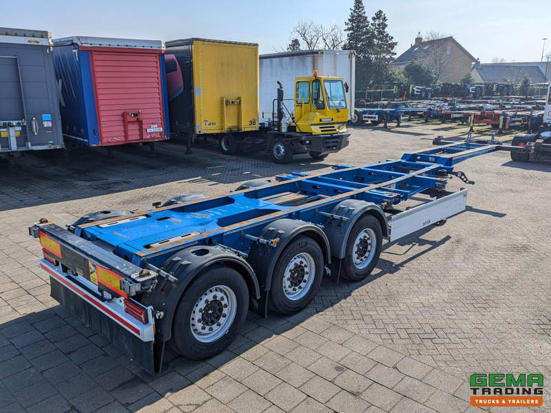 Schmitz Cargobull SGF*S3 3-Assen Schmitz - Schijfremmen - Achterschuiver - 20/30/40FT Aansluitingen - Semi-remorque porte-conteneur/ Caisse mobile: photos 1 Schmitz Cargobull SGF*S3 3-Assen Schmitz - Schijfremmen - Achterschuiver - 20/30/40FT Aansluitingen - Semi-remorque porte-conteneur/ Caisse mobile: photos 1