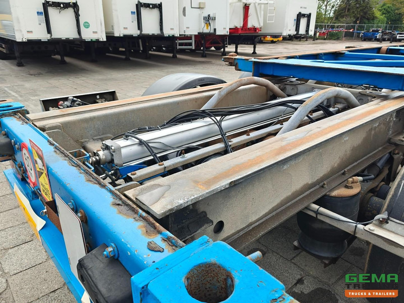 Semi-remorque porte-conteneur/ Caisse mobile Van Hool 3B0079 3-Assen SAF - Schijfremmen - Alle aansluitingen / Universeel chassis: photos 14 Semi-remorque porte-conteneur/ Caisse mobile Van Hool 3B0079 3-Assen SAF - Schijfremmen - Alle aansluitingen / Universeel chassis: photos 14