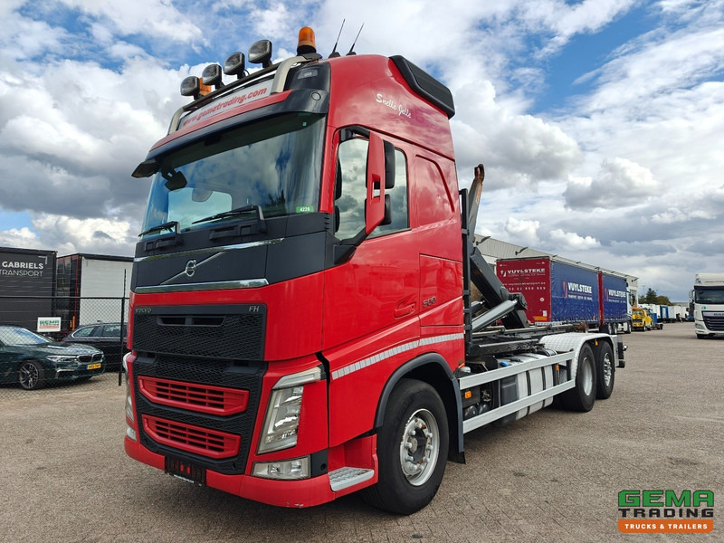 Volvo FH500 6x2 Globetrotter XL Euro6 - AJK Haakarm Systeem 25T - Vangmuil - LiftAs - 05/2026 APK - Camion ampliroll: photos 1 Volvo FH500 6x2 Globetrotter XL Euro6 - AJK Haakarm Systeem 25T - Vangmuil - LiftAs - 05/2026 APK - Camion ampliroll: photos 1