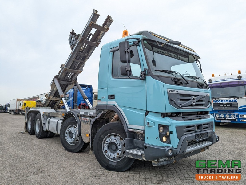 Volvo FMX410 8x4 /4 Daycab Euro5 - Haakarm 25T - CementSilo - RadioGrafisch - Hydr. Steunpoten - NaafReductie - Camion ampliroll: photos 2 Volvo FMX410 8x4 /4 Daycab Euro5 - Haakarm 25T - CementSilo - RadioGrafisch - Hydr. Steunpoten - NaafReductie - Camion ampliroll: photos 2