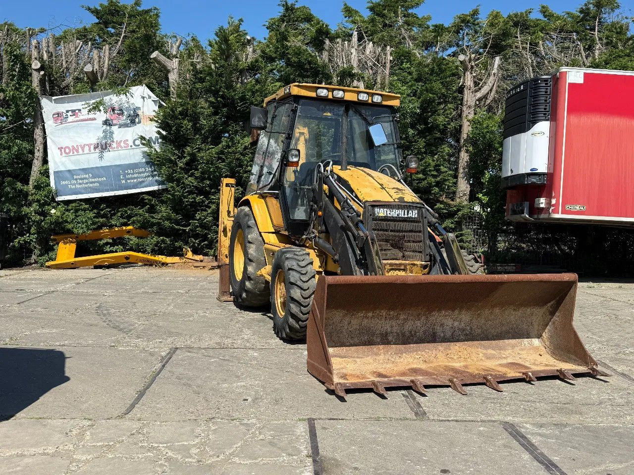 CAT 438C 4X4 Backhoe Loader - Tractopelle: photos 1 CAT 438C 4X4 Backhoe Loader - Tractopelle: photos 1