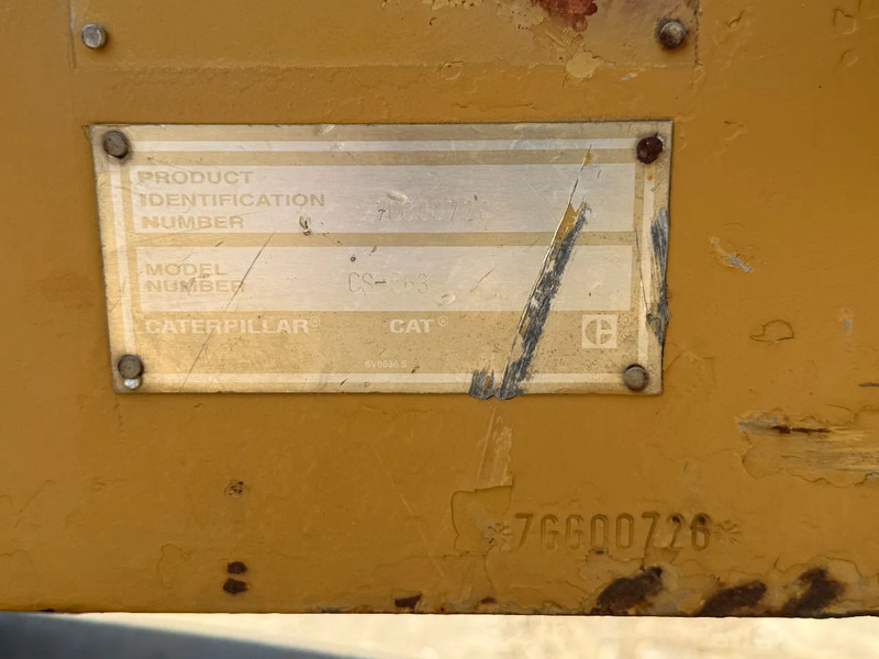 Caterpillar CS 563 Roller with vibration - Compacteur: photos 5 Caterpillar CS 563 Roller with vibration - Compacteur: photos 5