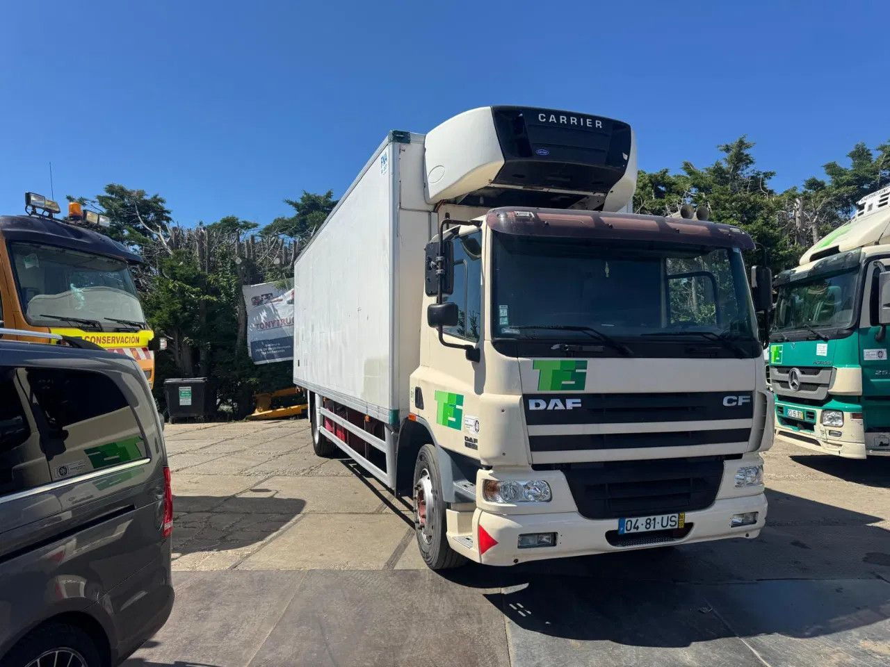 DAF CF 75.310 4X2 Frigo Carier Spring/Air ZF Manual - Camion frigorifique: photos 1 DAF CF 75.310 4X2 Frigo Carier Spring/Air ZF Manual - Camion frigorifique: photos 1