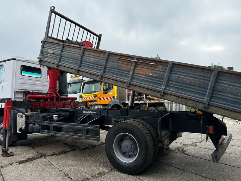 Mercedes-Benz Actros 1831 V6 4X2 Tipper + crane EPS Manual Gearbox 3 peddal - Camion benne, Camion grue: photos 3 Mercedes-Benz Actros 1831 V6 4X2 Tipper + crane EPS Manual Gearbox 3 peddal - Camion benne, Camion grue: photos 3