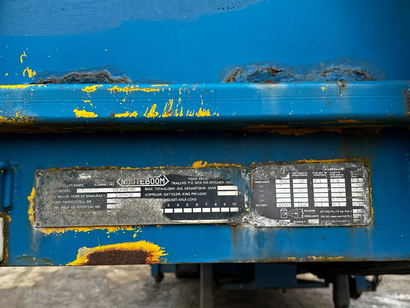 Nooteboom OSD-44 3 Axle lowloader Extandable 44Ton - Semi-remorque surbaissé: photos 3 Nooteboom OSD-44 3 Axle lowloader Extandable 44Ton - Semi-remorque surbaissé: photos 3