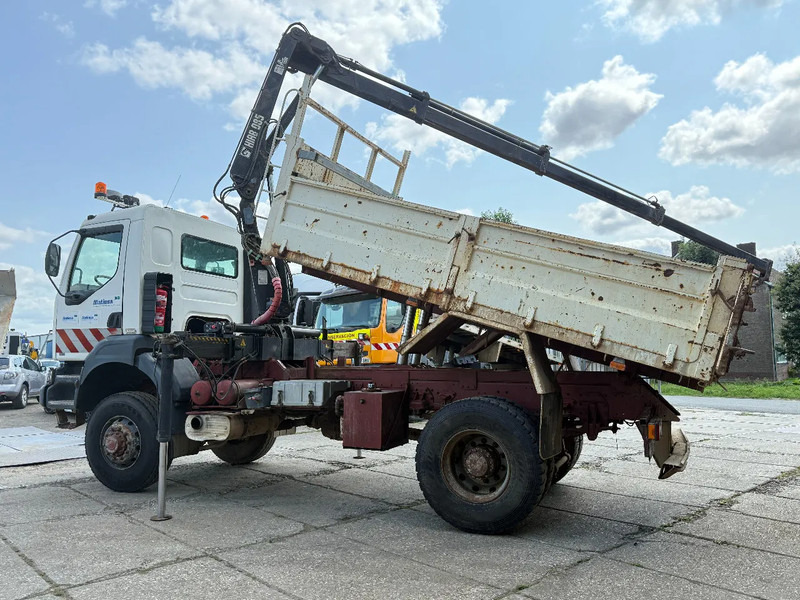 Renault Kerax 400 4X4 Tipper + Hiab 085 Spring/Spring EURO 2 ZF Manual Gearbox - Camion benne, Camion grue: photos 3 Renault Kerax 400 4X4 Tipper + Hiab 085 Spring/Spring EURO 2 ZF Manual Gearbox - Camion benne, Camion grue: photos 3