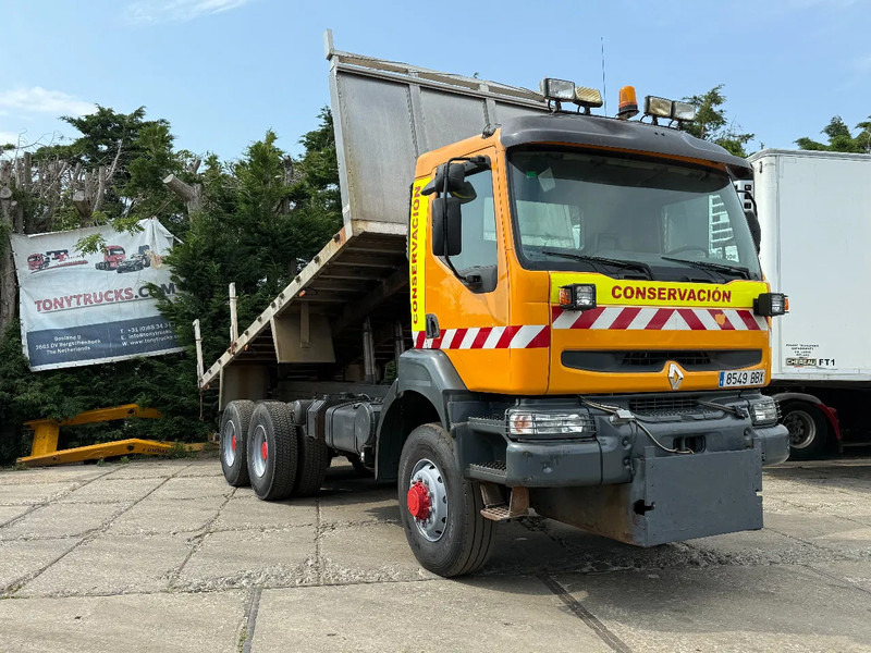Renault Kerax 400 6X6 Tipper Spring/spring ZF Man Gear EURO 2 - Camion benne: photos 1 Renault Kerax 400 6X6 Tipper Spring/spring ZF Man Gear EURO 2 - Camion benne: photos 1
