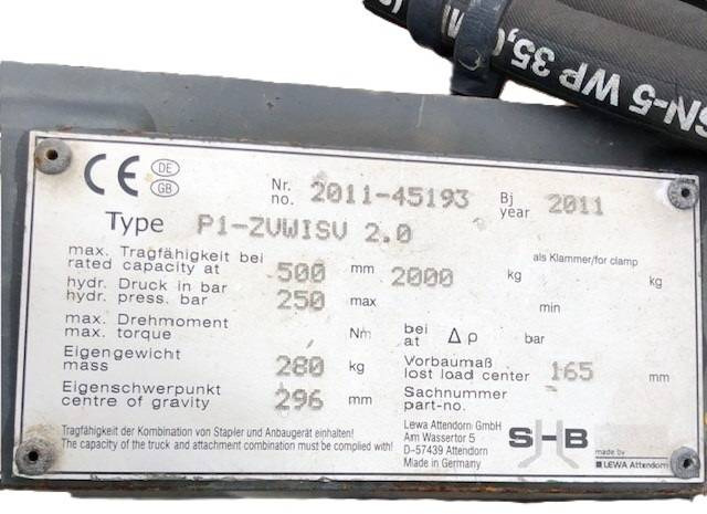 Integral Fork positioner shaft guid with sideshift valve - Accessoire: photos 5 Integral Fork positioner shaft guid with sideshift valve - Accessoire: photos 5