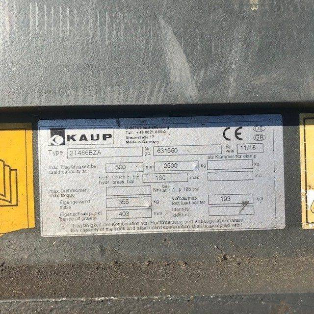 Kaup Fork positioner with sideshift - Accessoire: photos 4 Kaup Fork positioner with sideshift - Accessoire: photos 4