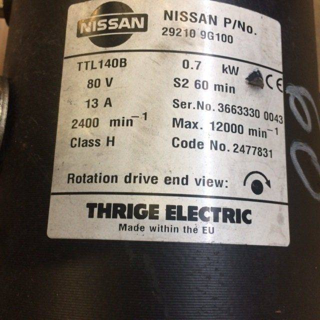 Electrical motor for Nissan - Moteur et pièces pour Matériel de manutention: photos 3 Electrical motor for Nissan - Moteur et pièces pour Matériel de manutention: photos 3
