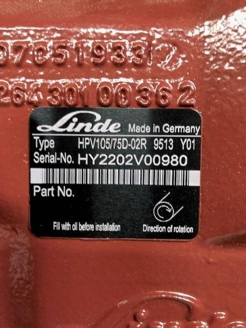 Hydraulic pump HPV105/75D-02R 9513 - Transmission pour Matériel de manutention: photos 4 Hydraulic pump HPV105/75D-02R 9513 - Transmission pour Matériel de manutention: photos 4