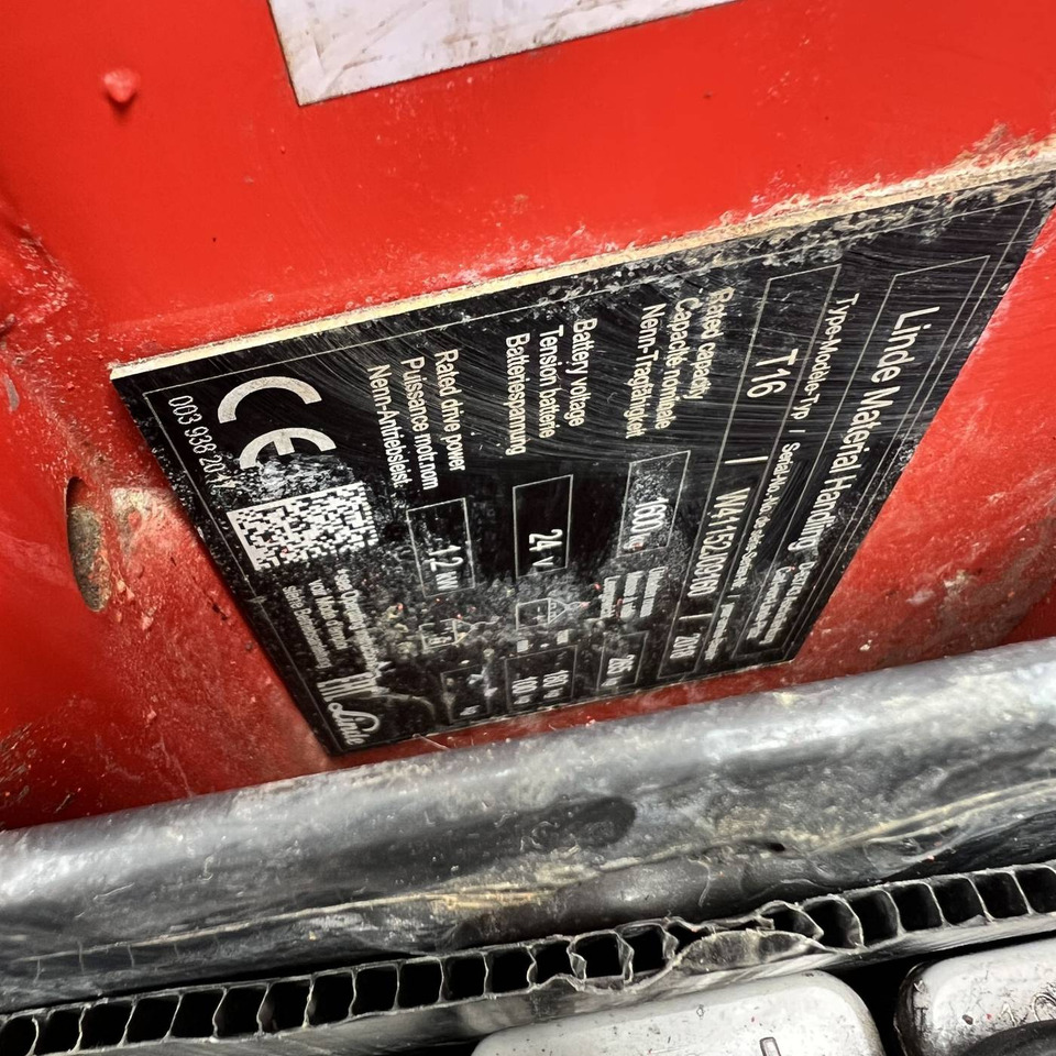 Transpalette Linde T16 (1152): photos 8 Transpalette Linde T16 (1152): photos 8