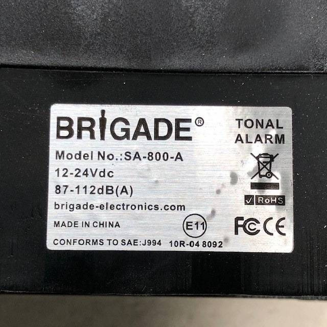 Brigade SA-800-A Smart Tonal reversing Alarm - Pièces de rechange pour Matériel de manutention: photos 3 Brigade SA-800-A Smart Tonal reversing Alarm - Pièces de rechange pour Matériel de manutention: photos 3