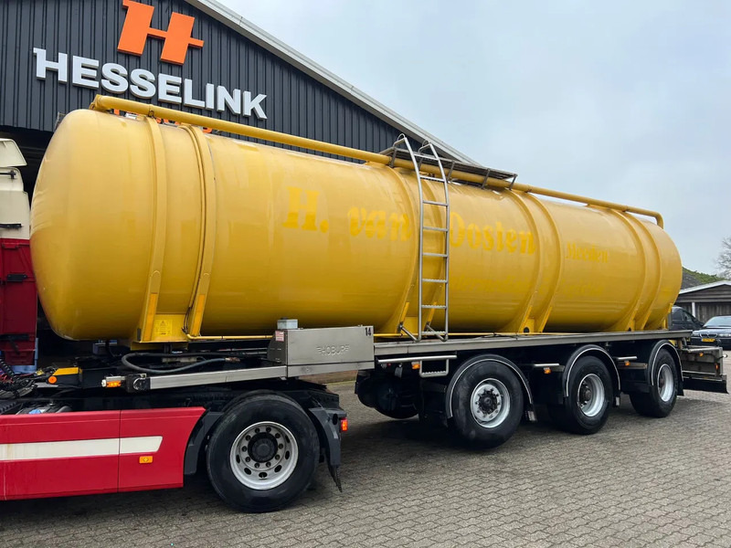 Burg 36m3 Mestoplegger Geijkte weging Bemonstering 2x stuuras - Semi-remorque citerne: photos 1 Burg 36m3 Mestoplegger Geijkte weging Bemonstering 2x stuuras - Semi-remorque citerne: photos 1
