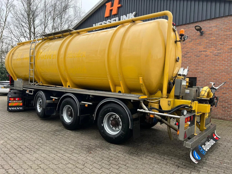 Burg 36m3 Mestoplegger Geijkte weging Bemonstering 2x stuuras - Semi-remorque citerne: photos 2 Burg 36m3 Mestoplegger Geijkte weging Bemonstering 2x stuuras - Semi-remorque citerne: photos 2