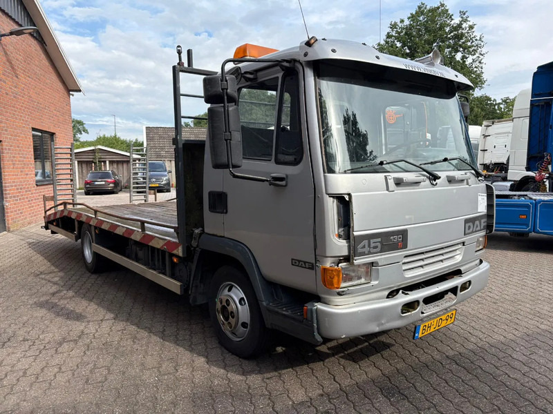 DAF 45 130 Machinery transport, 6 cylinder. 181.603 KM APK 10-2025 - Camion porte-voitures: photos 2 DAF 45 130 Machinery transport, 6 cylinder. 181.603 KM APK 10-2025 - Camion porte-voitures: photos 2