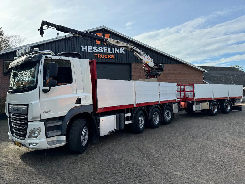 DAF CF 480 8X2 KENNIS K14R2 Kraan/Crane Combi 289000KM Top condition - Camion grue: photos 1 DAF CF 480 8X2 KENNIS K14R2 Kraan/Crane Combi 289000KM Top condition - Camion grue: photos 1