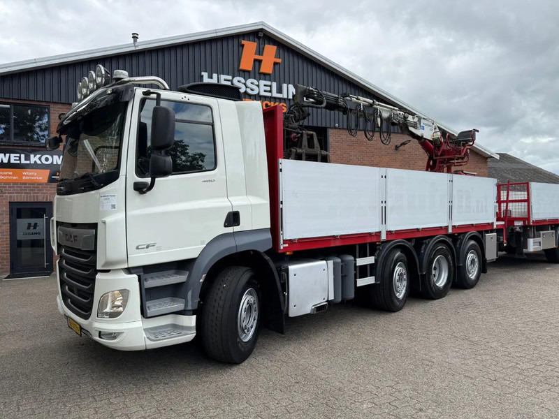 DAF CF 480 8X2 KENNIS K16R3 Kraan Combi 234.610KM + PACTON - Camion plateau, Camion grue: photos 2 DAF CF 480 8X2 KENNIS K16R3 Kraan Combi 234.610KM + PACTON - Camion plateau, Camion grue: photos 2